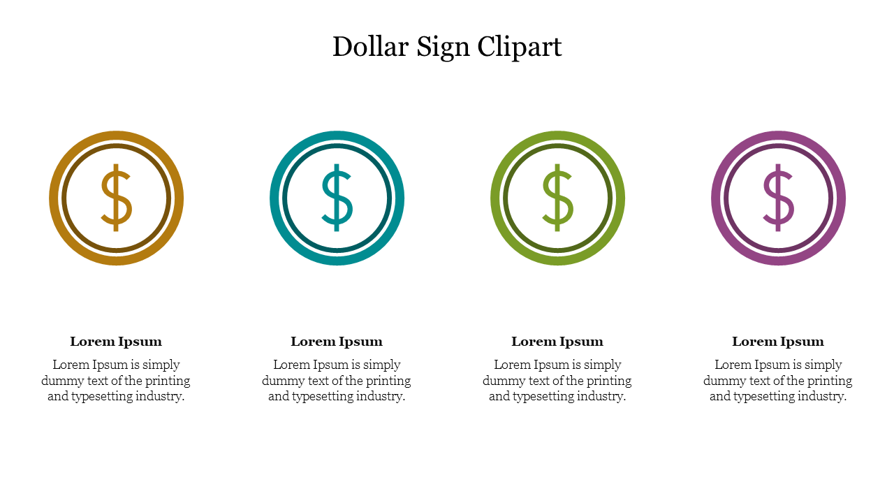 Dollar Sign Clipart